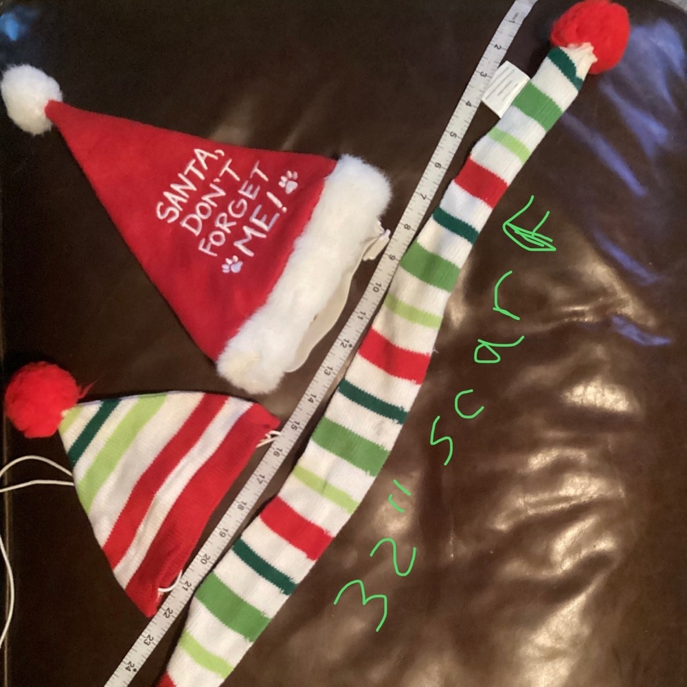 Bundle 2 for $10 - dog dress up Christmas set one